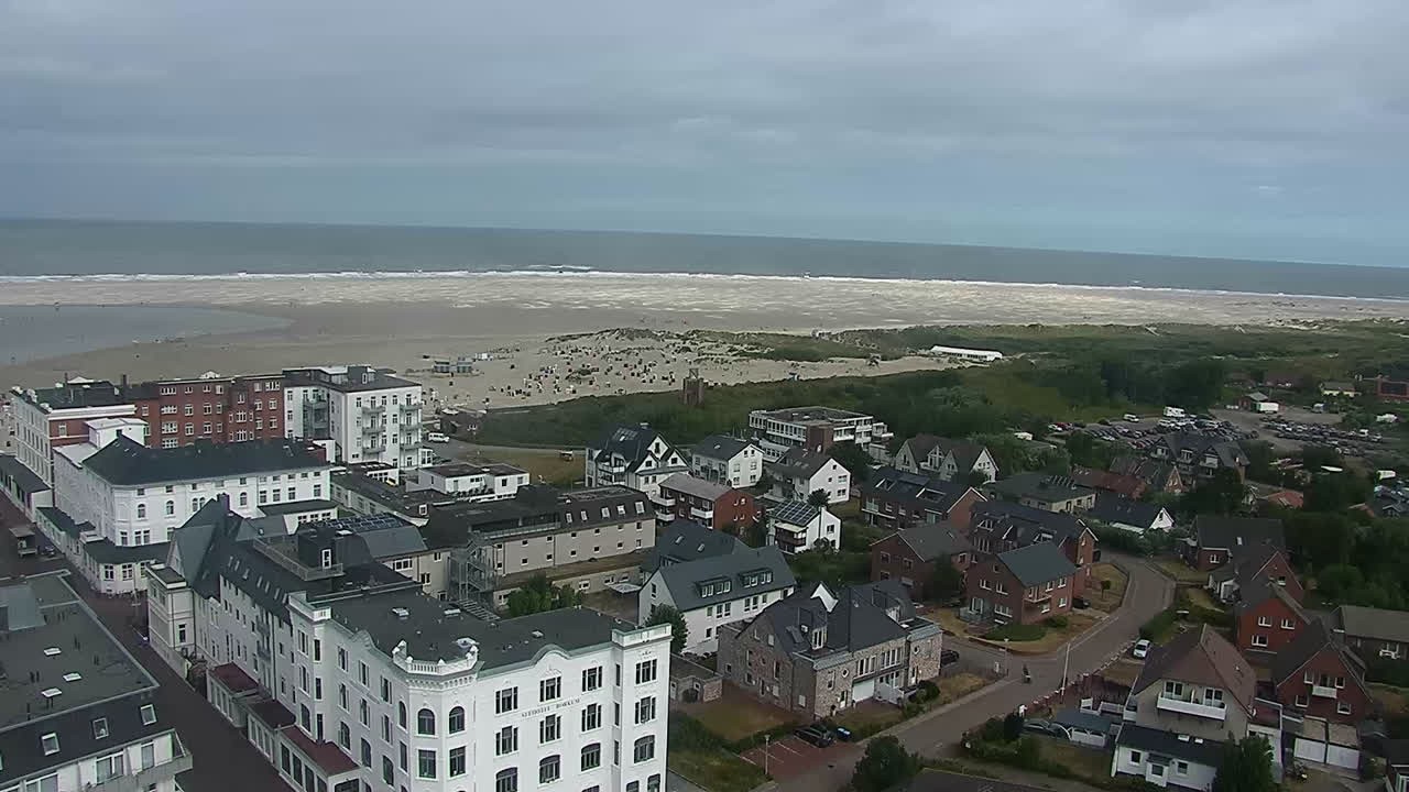 Archiv Foto Webcam Insel Borkum: Leuchtturm