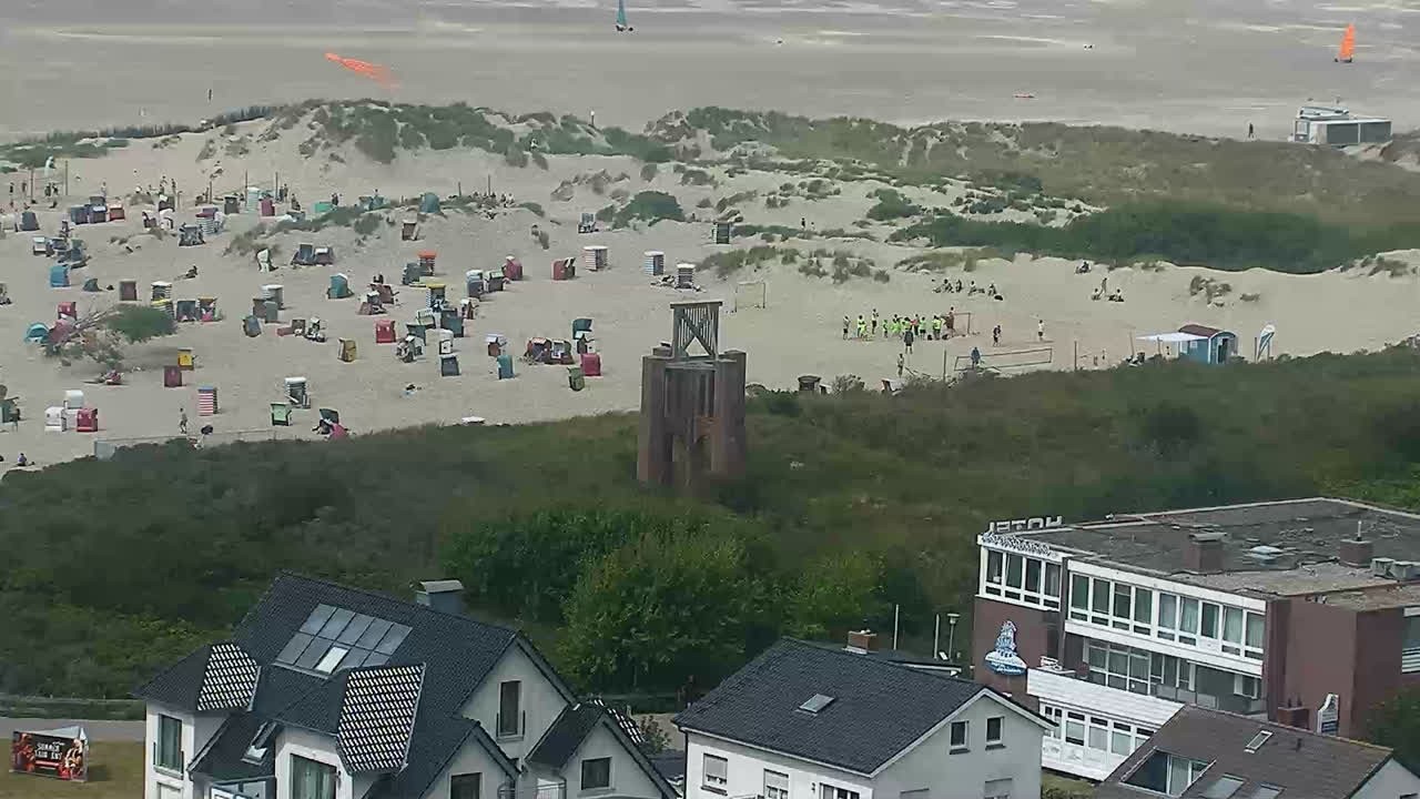 Archiv Foto Webcam Insel Borkum: Leuchtturm