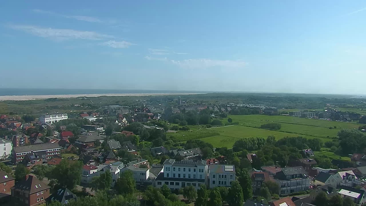 Archiv Foto Webcam Insel Borkum: Leuchtturm