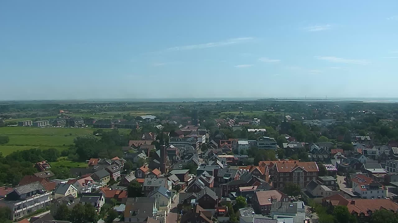 Archiv Foto Webcam Insel Borkum: Leuchtturm