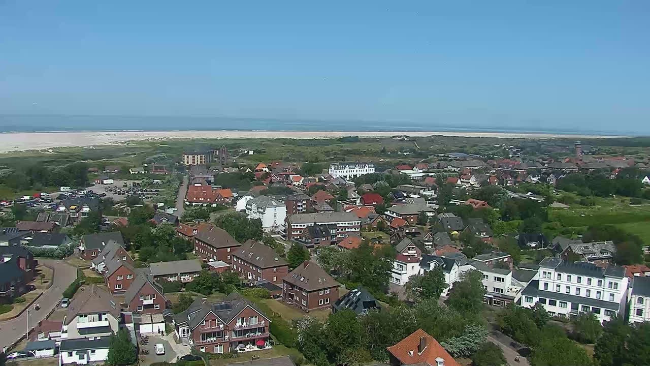 Archiv Foto Webcam Insel Borkum: Leuchtturm