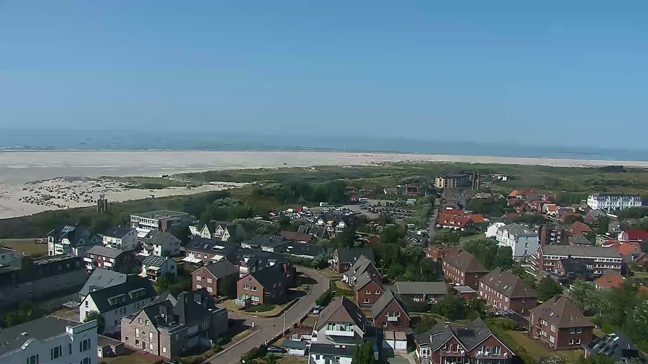 Archiv Foto Webcam Insel Borkum: Leuchtturm