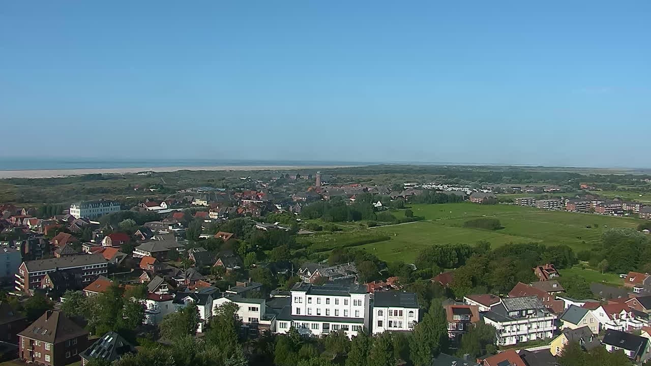 Archiv Foto Webcam Insel Borkum: Leuchtturm