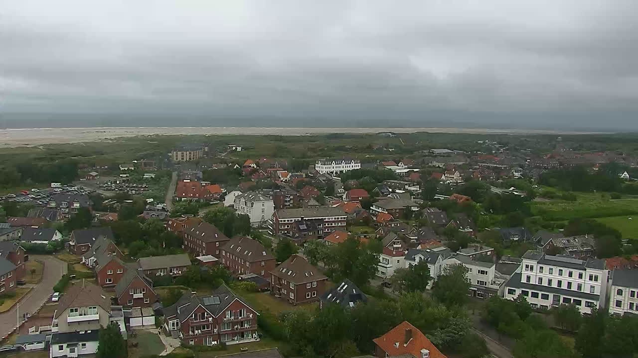 Archiv Foto Webcam Insel Borkum: Leuchtturm
