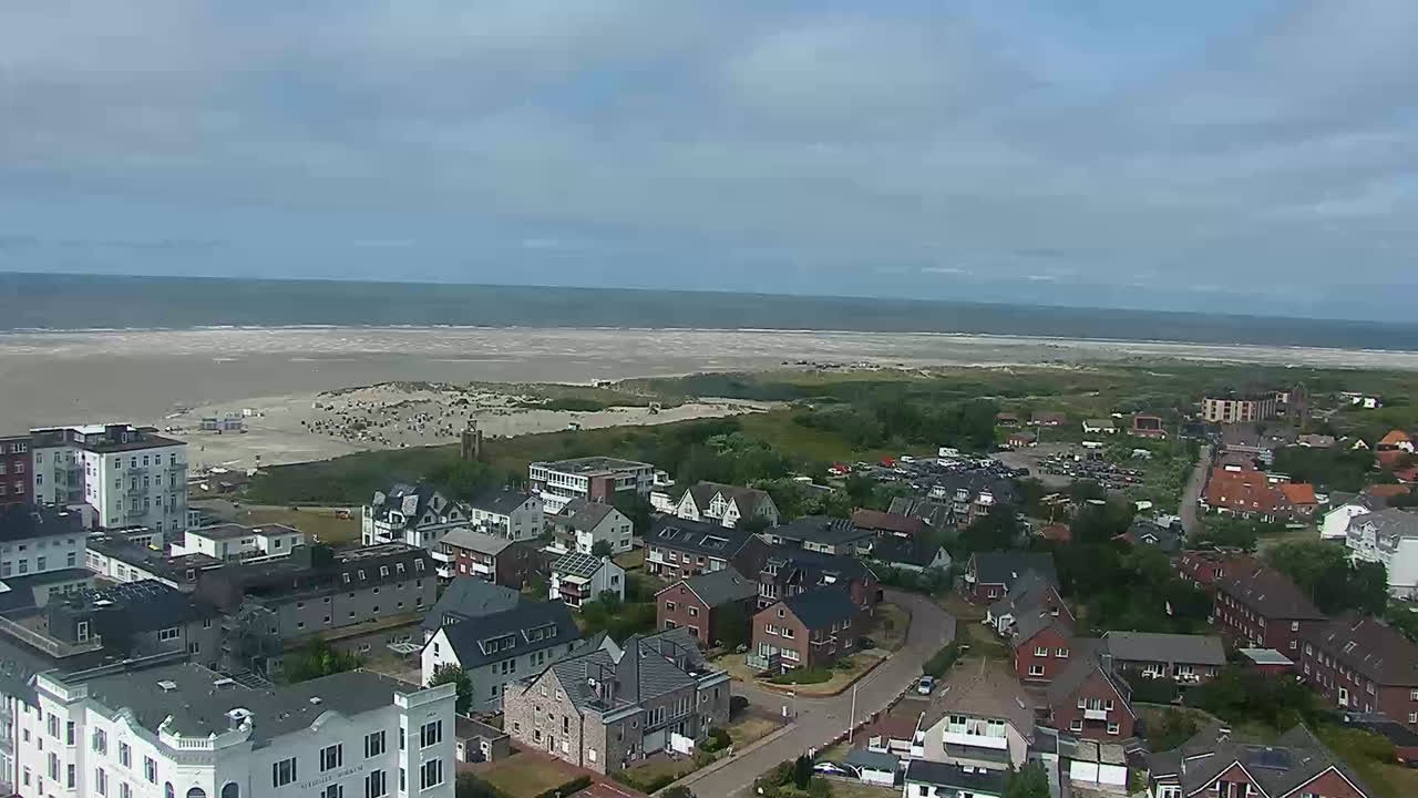 Archiv Foto Webcam Insel Borkum: Leuchtturm