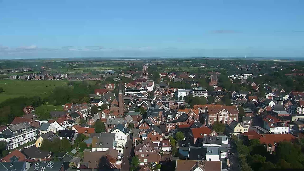 Archiv Foto Webcam Insel Borkum: Leuchtturm