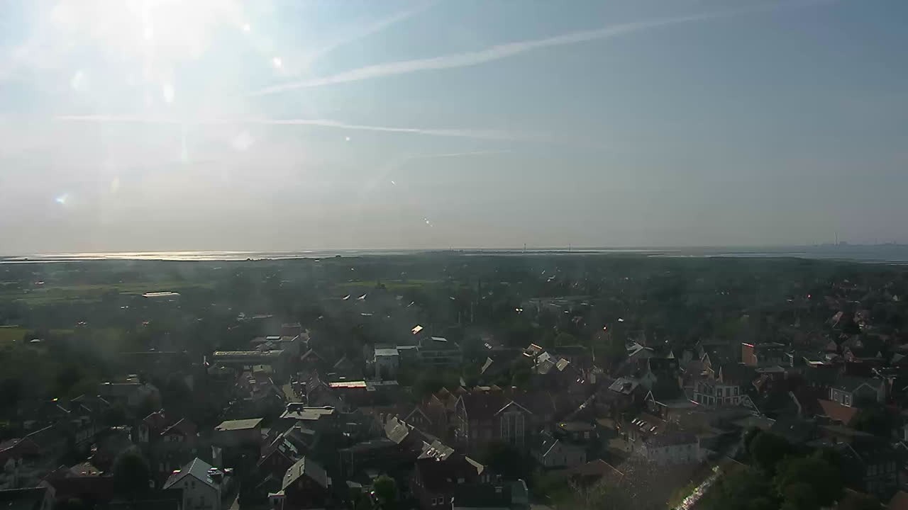 Archiv Foto Webcam Insel Borkum: Leuchtturm