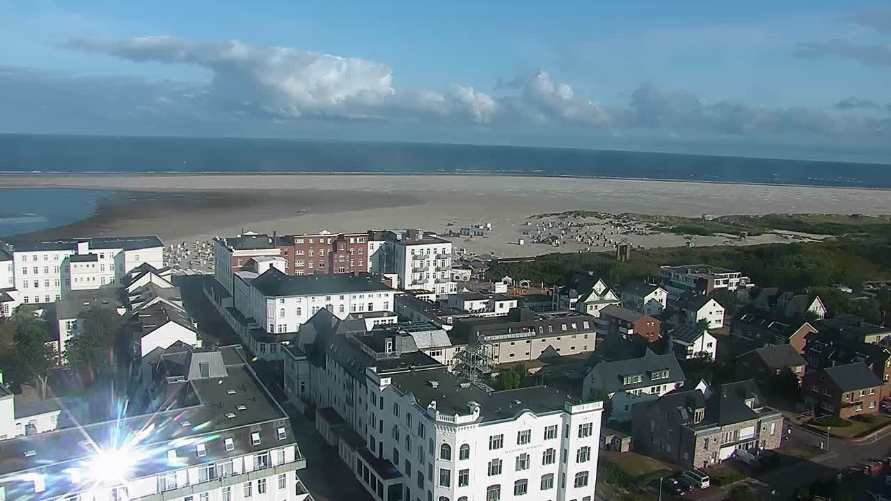 Archiv Foto Webcam Insel Borkum: Leuchtturm