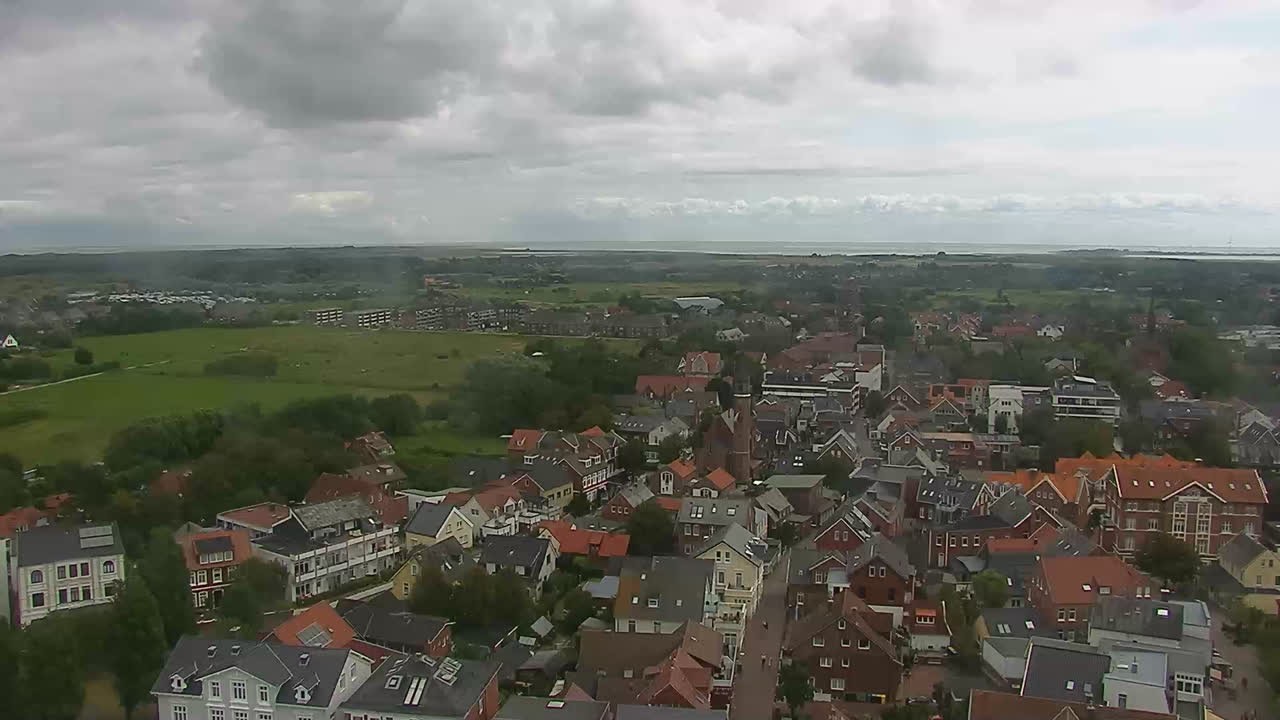 Archiv Foto Webcam Insel Borkum: Leuchtturm