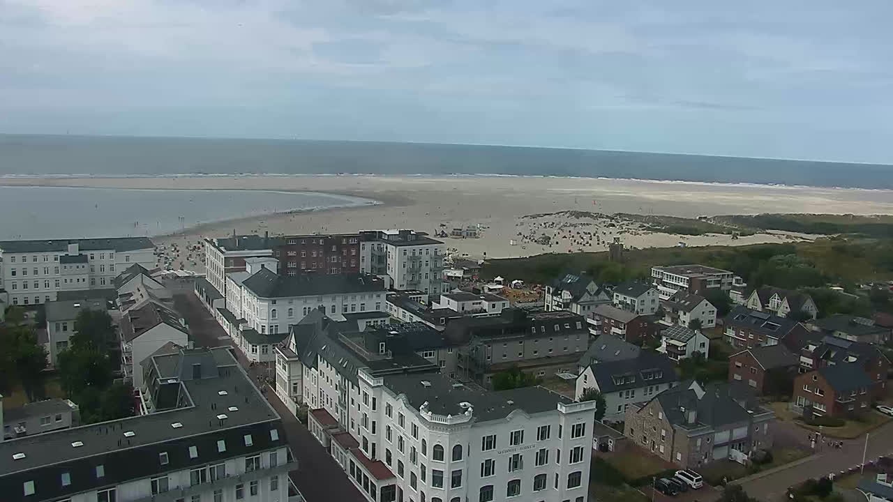 Archiv Foto Webcam Insel Borkum: Leuchtturm
