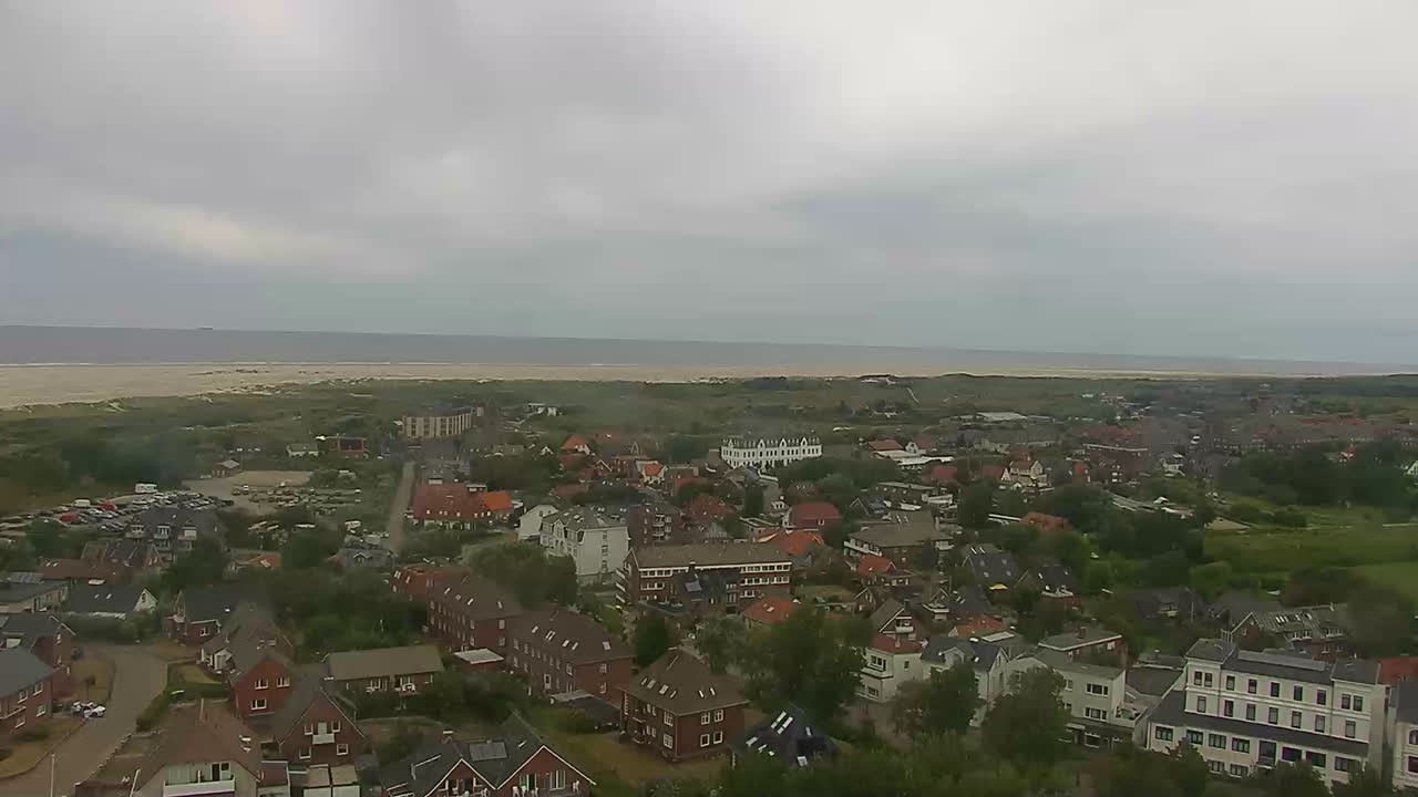 Archiv Foto Webcam Insel Borkum: Leuchtturm