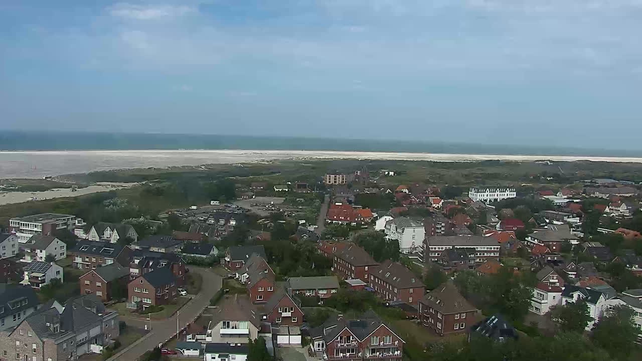 Archiv Foto Webcam Insel Borkum: Leuchtturm
