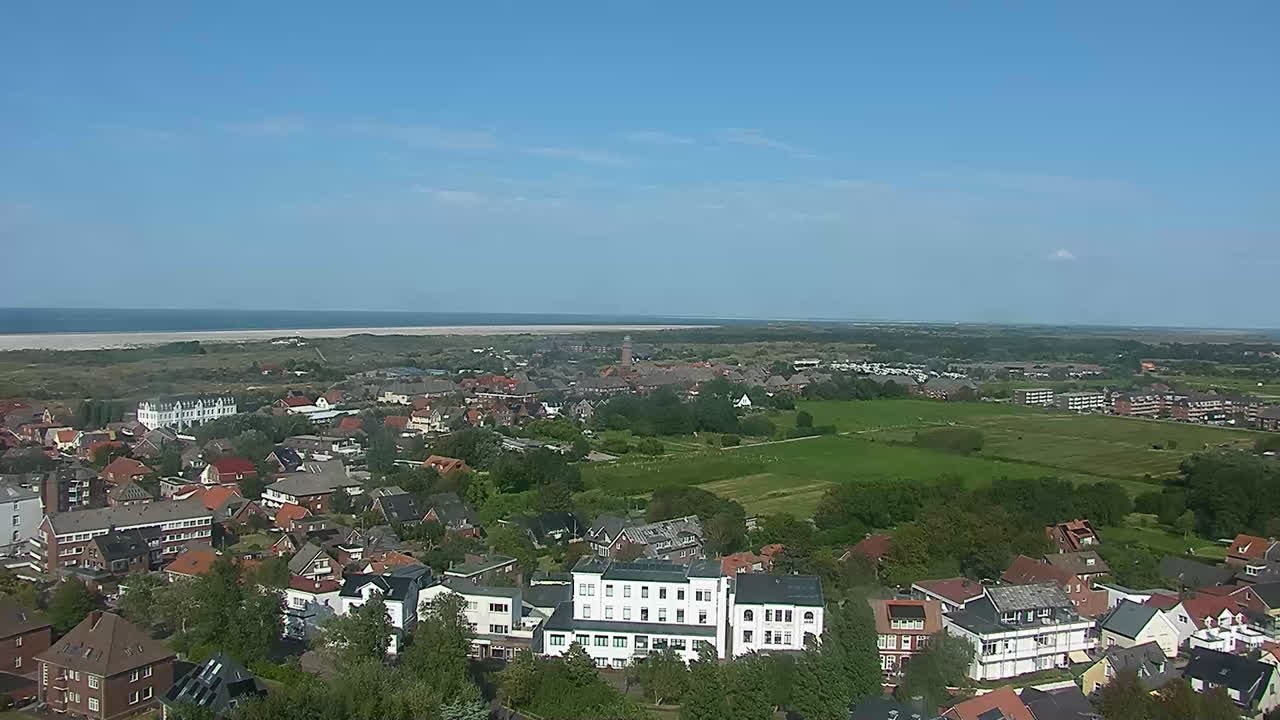 Archiv Foto Webcam Insel Borkum: Leuchtturm