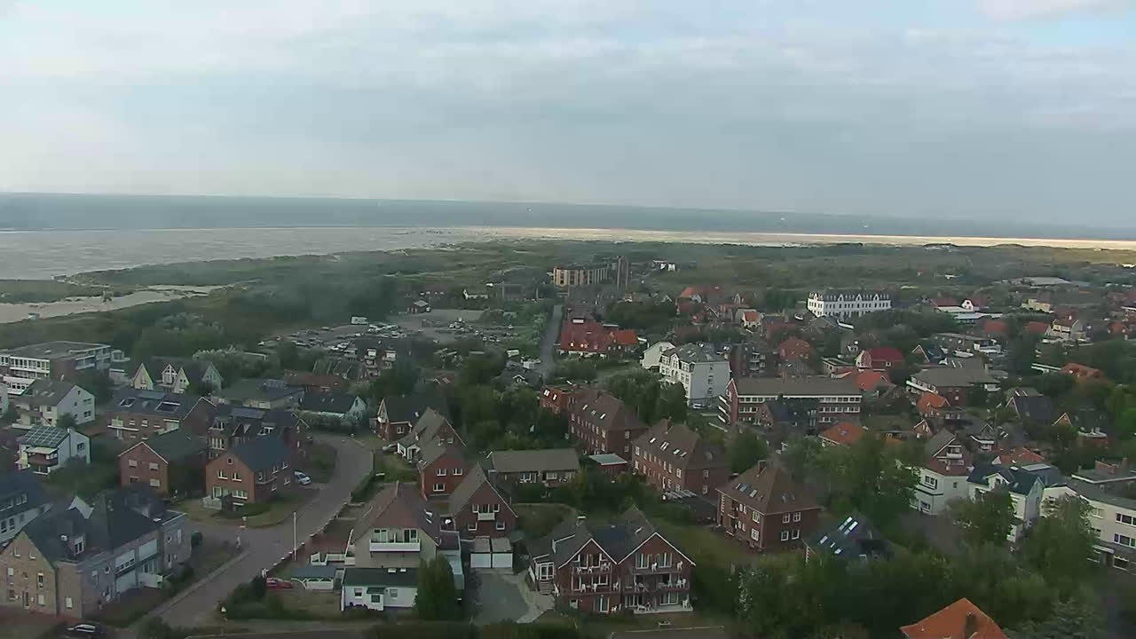Archiv Foto Webcam Insel Borkum: Leuchtturm