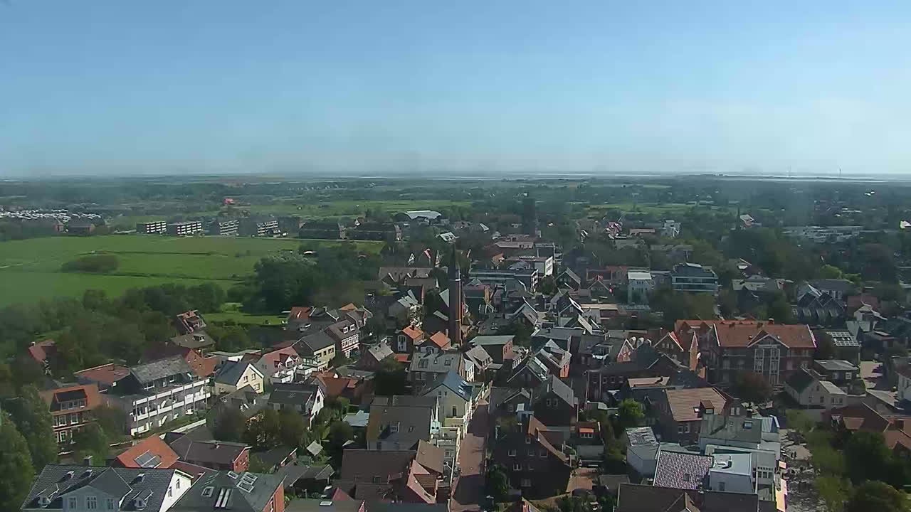 Archiv Foto Webcam Insel Borkum: Leuchtturm