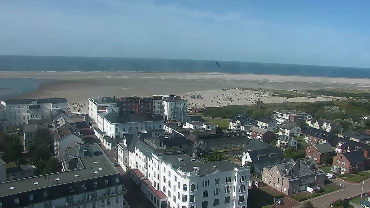 Archiv Foto Webcam Insel Borkum: Leuchtturm