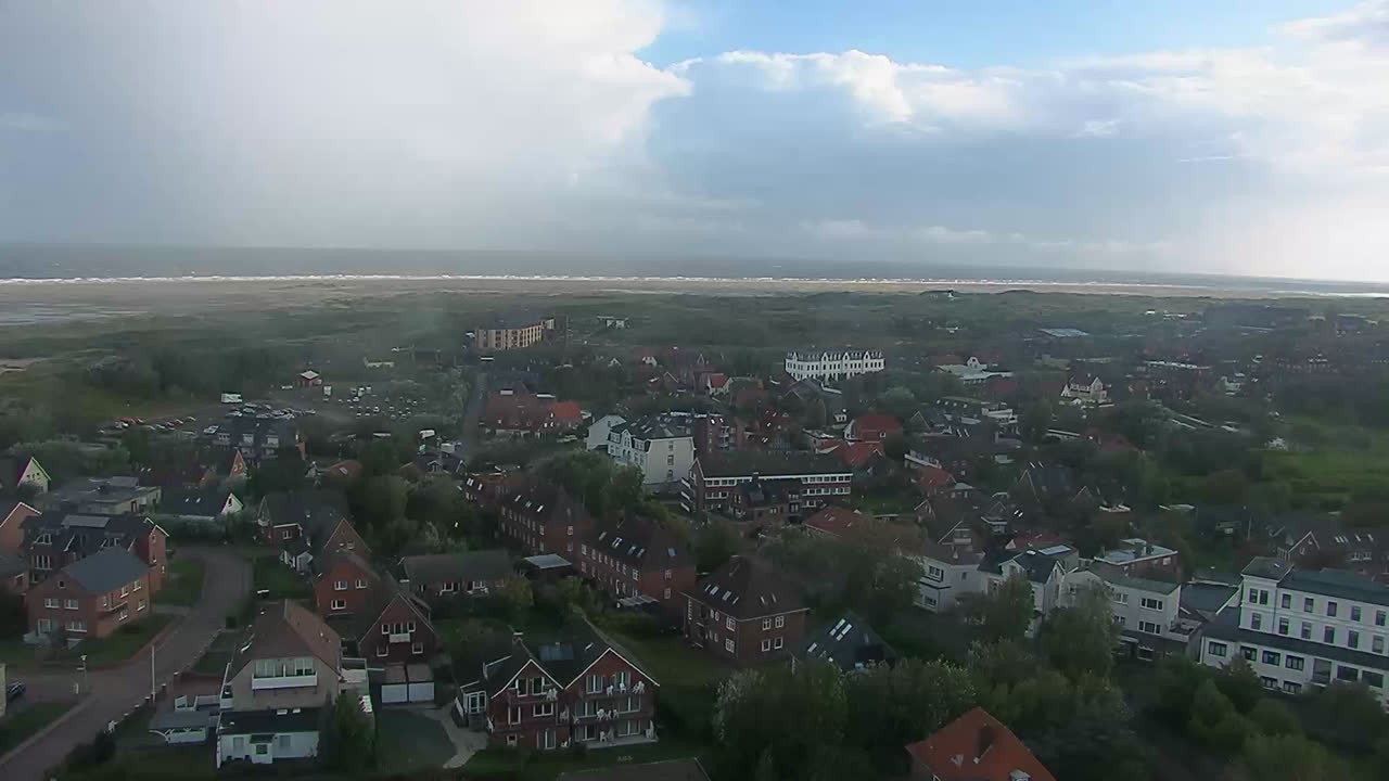 Archiv Foto Webcam Insel Borkum: Leuchtturm