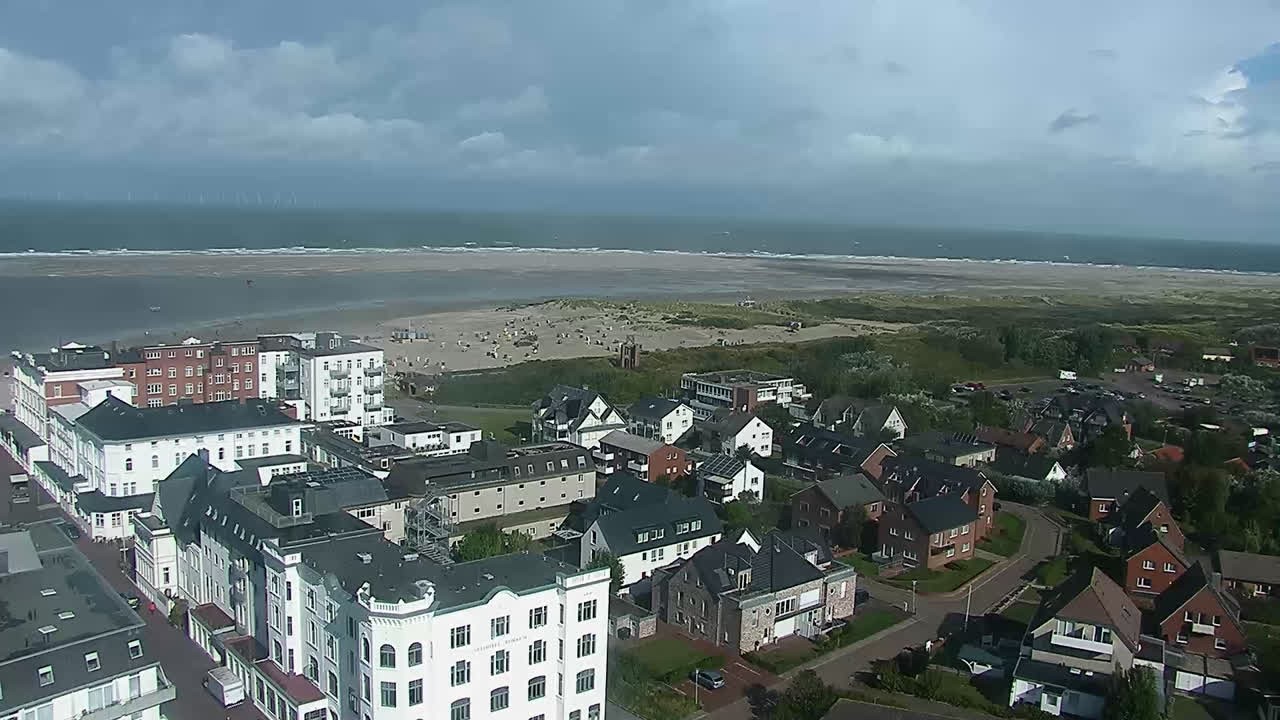 Archiv Foto Webcam Insel Borkum: Leuchtturm