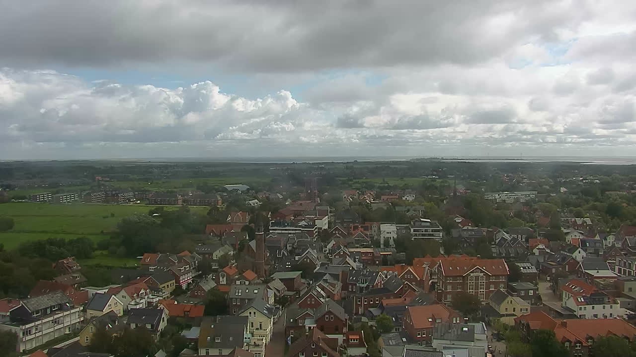 Archiv Foto Webcam Insel Borkum: Leuchtturm