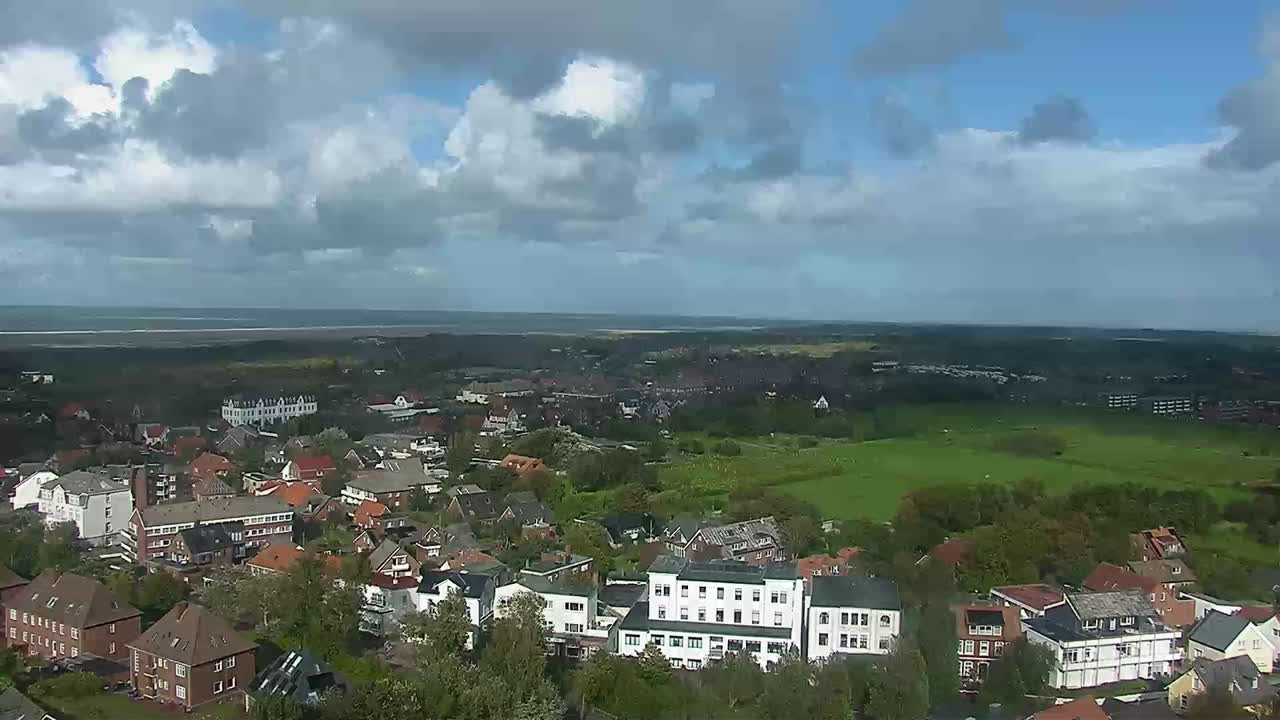 Archiv Foto Webcam Insel Borkum: Leuchtturm