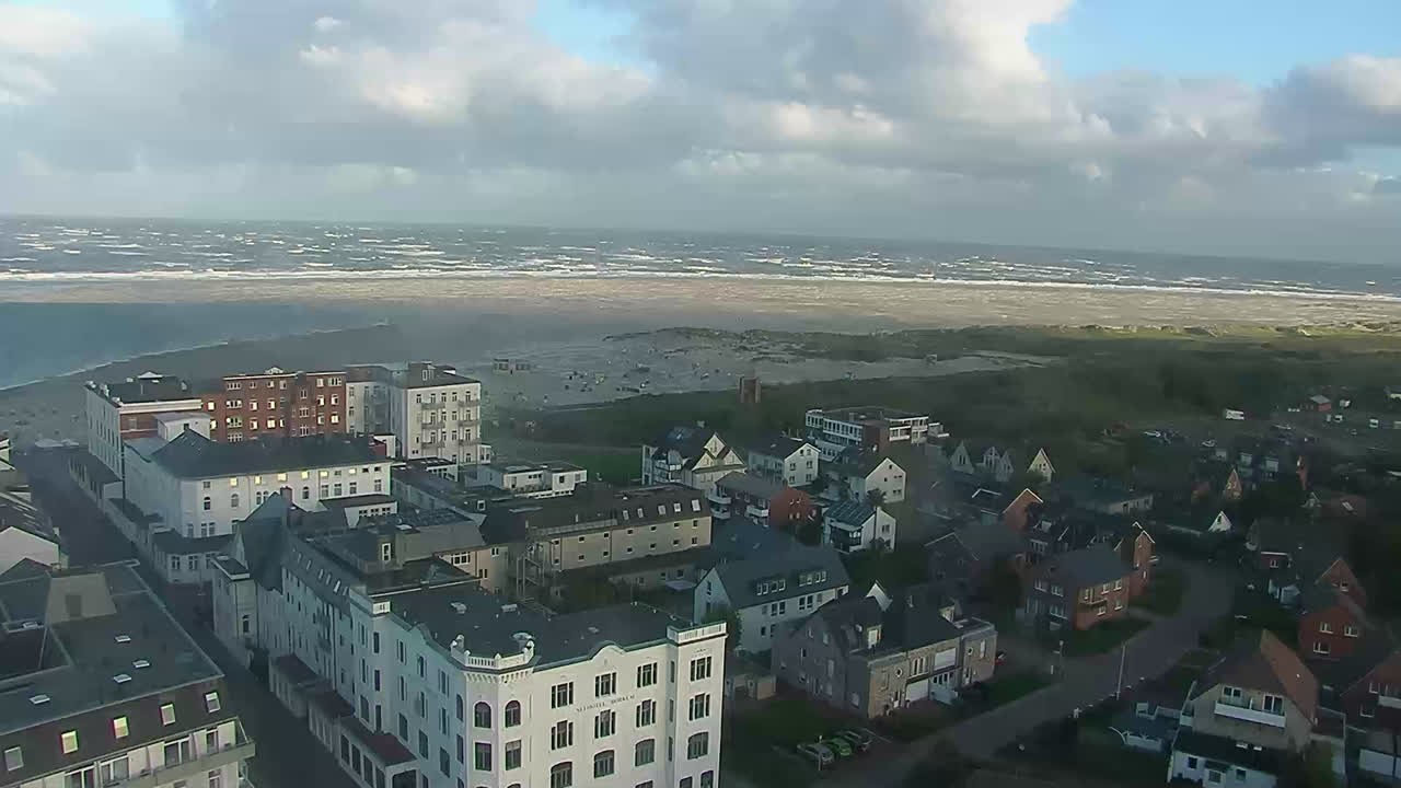 Archiv Foto Webcam Insel Borkum: Leuchtturm