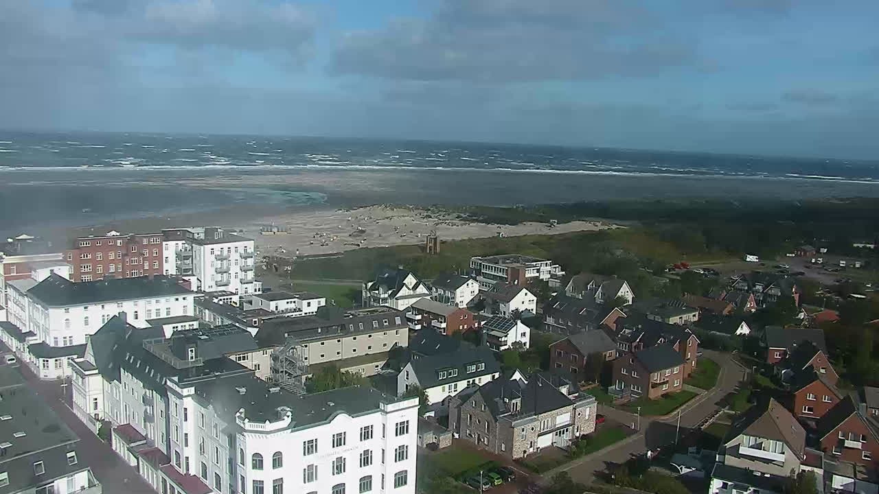 Archiv Foto Webcam Insel Borkum: Leuchtturm