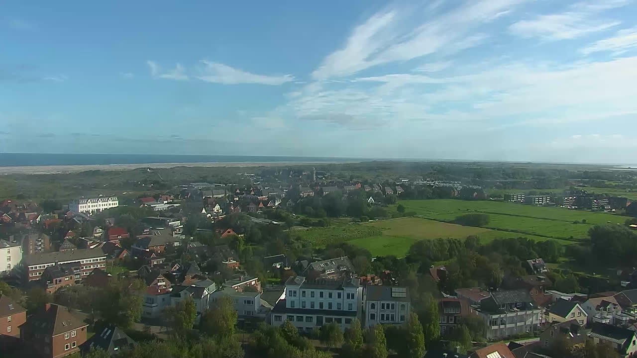 Archiv Foto Webcam Insel Borkum: Leuchtturm