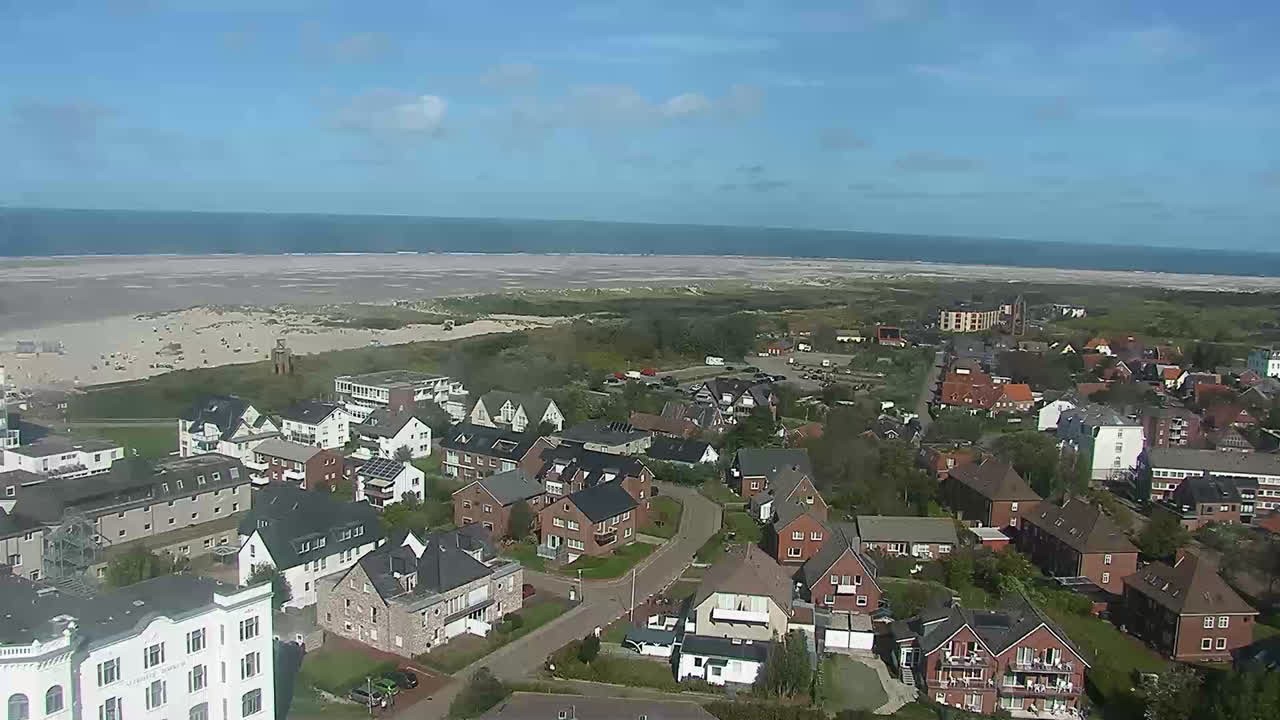 Archiv Foto Webcam Insel Borkum: Leuchtturm