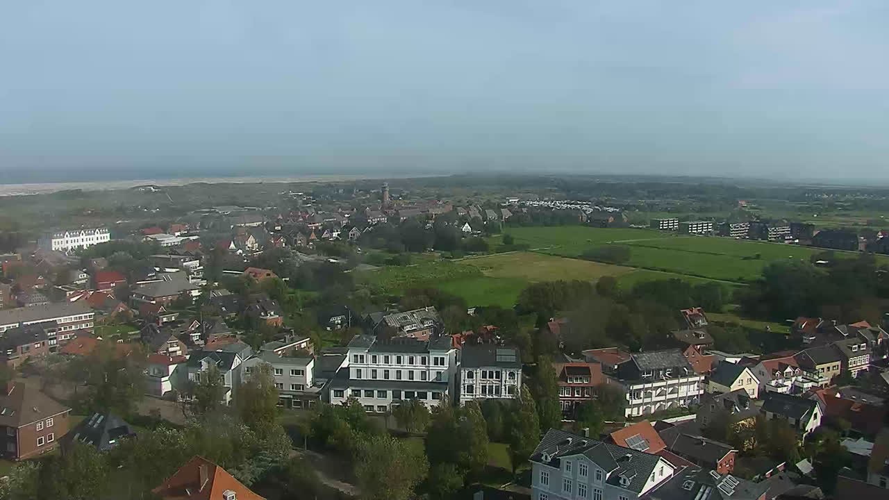 Archiv Foto Webcam Insel Borkum: Leuchtturm