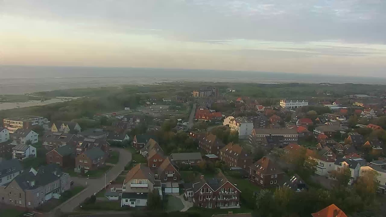 Archiv Foto Webcam Insel Borkum: Leuchtturm