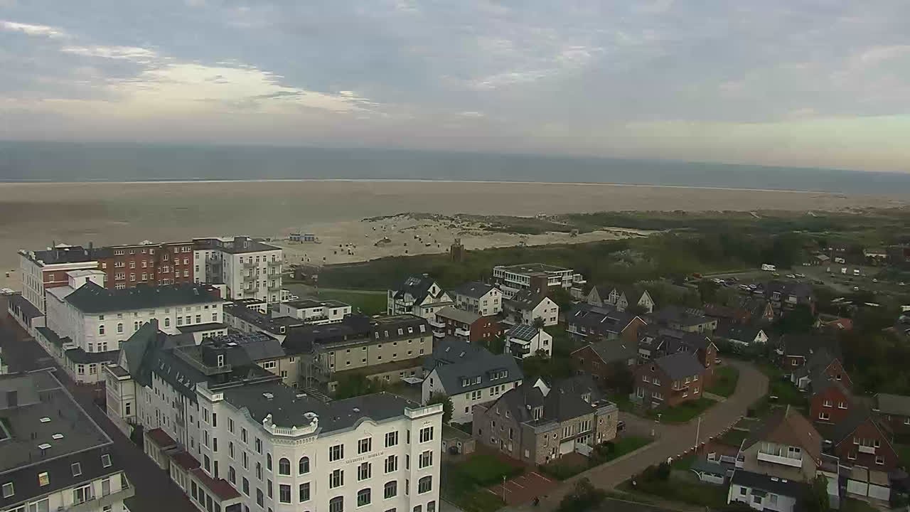 Archiv Foto Webcam Insel Borkum: Leuchtturm