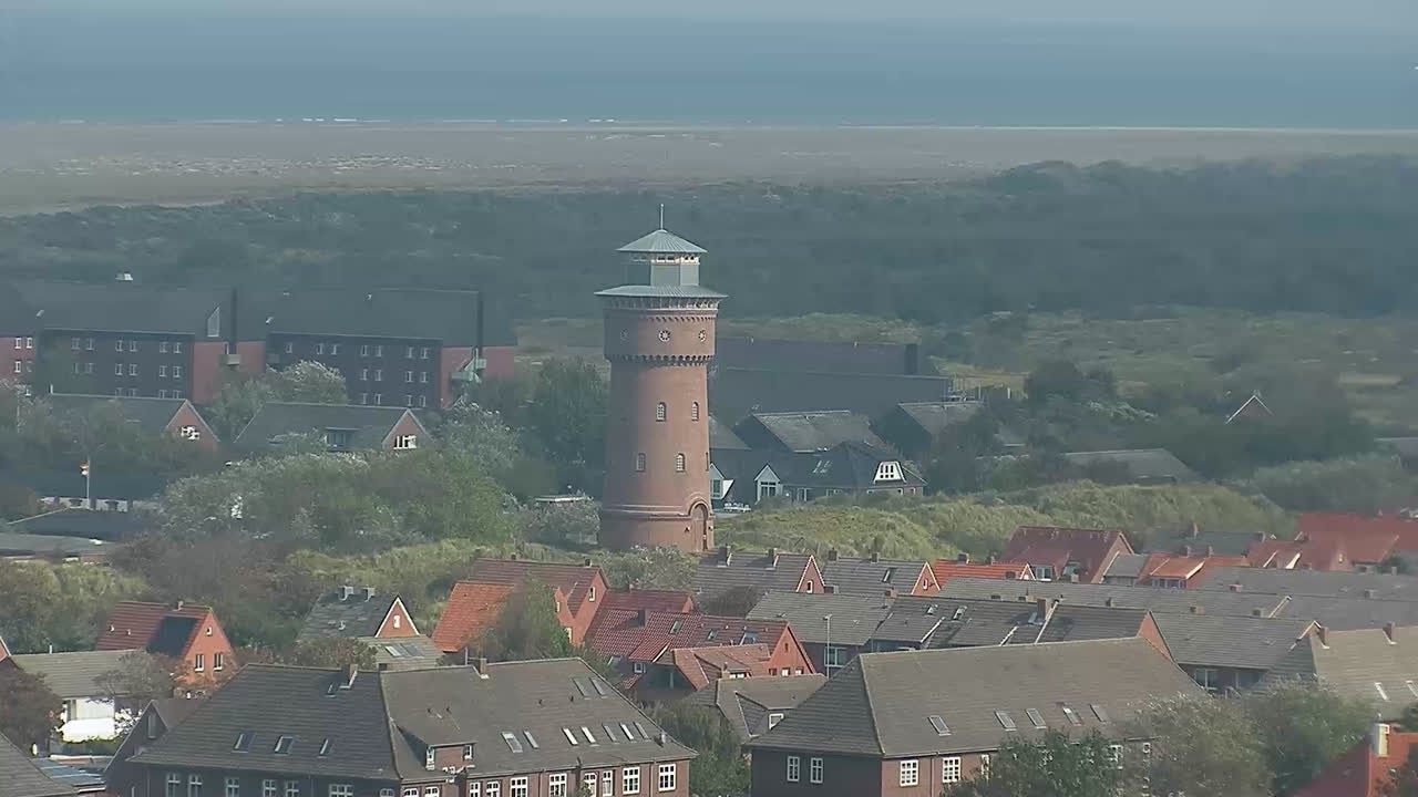 Archiv Foto Webcam Insel Borkum: Leuchtturm