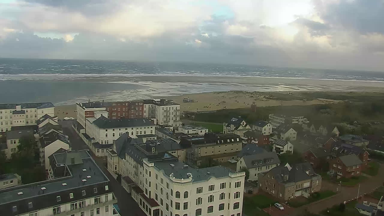 Archiv Foto Webcam Insel Borkum: Leuchtturm