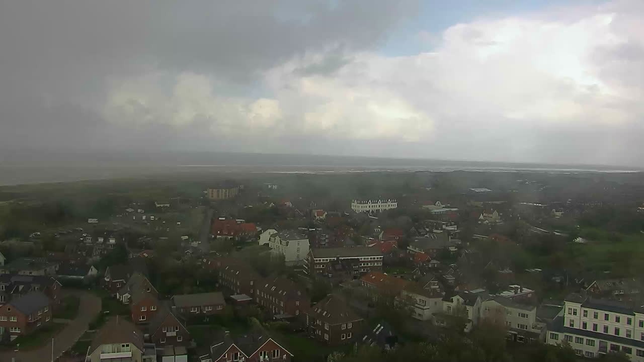 Archiv Foto Webcam Insel Borkum: Leuchtturm