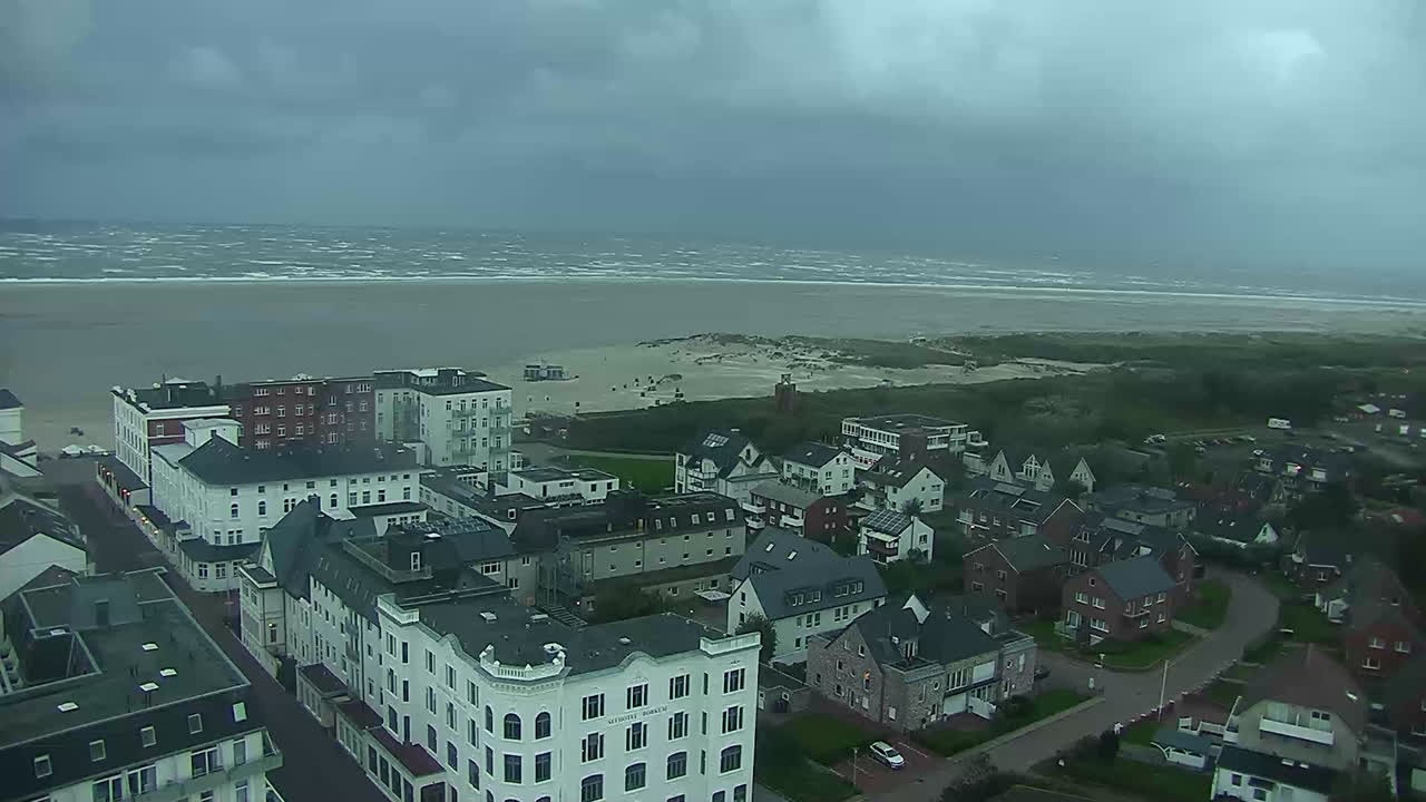 Archiv Foto Webcam Insel Borkum: Leuchtturm