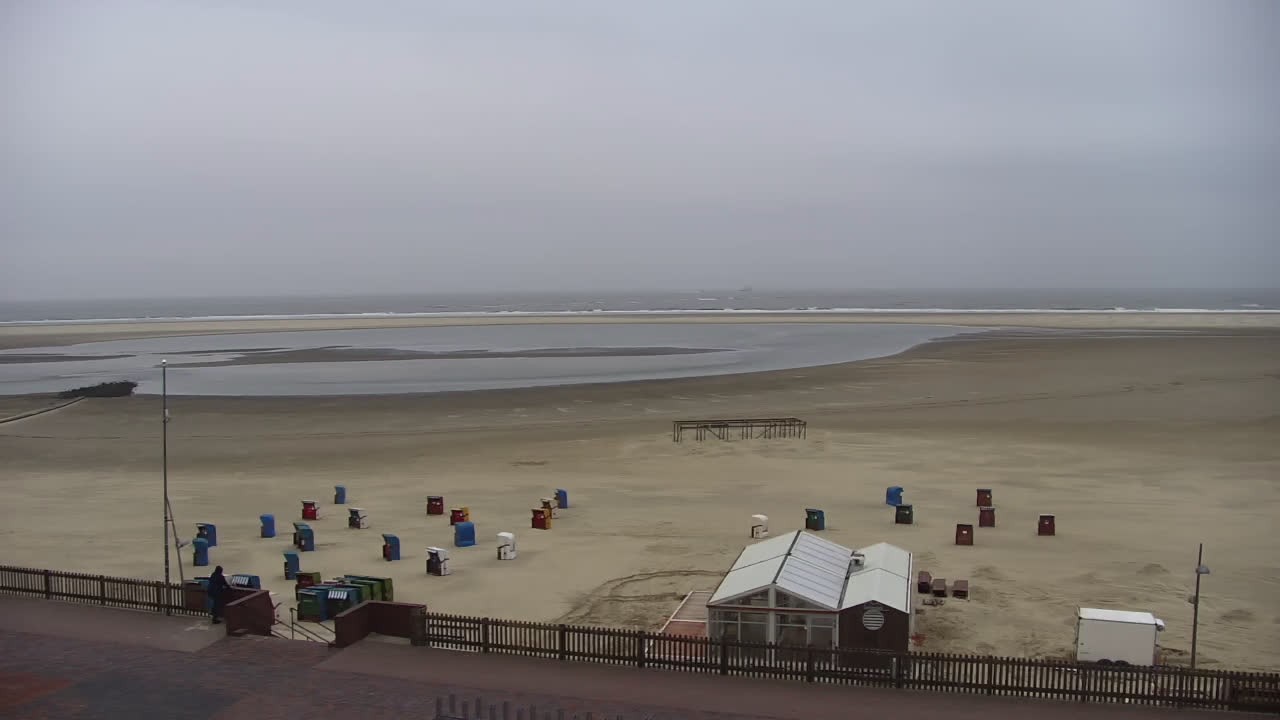 Archiv Foto Webcam Borkum: Gästehaus Victoria