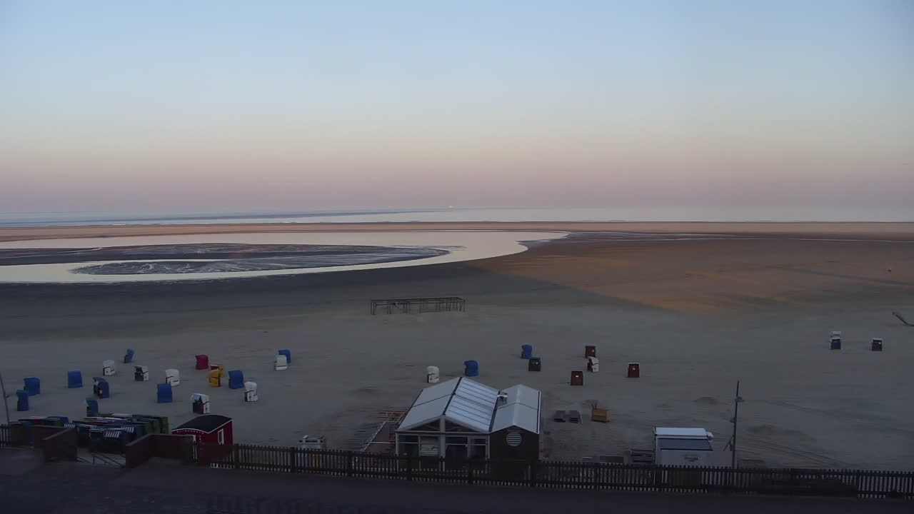 Archiv Foto Webcam Borkum: Gästehaus Victoria