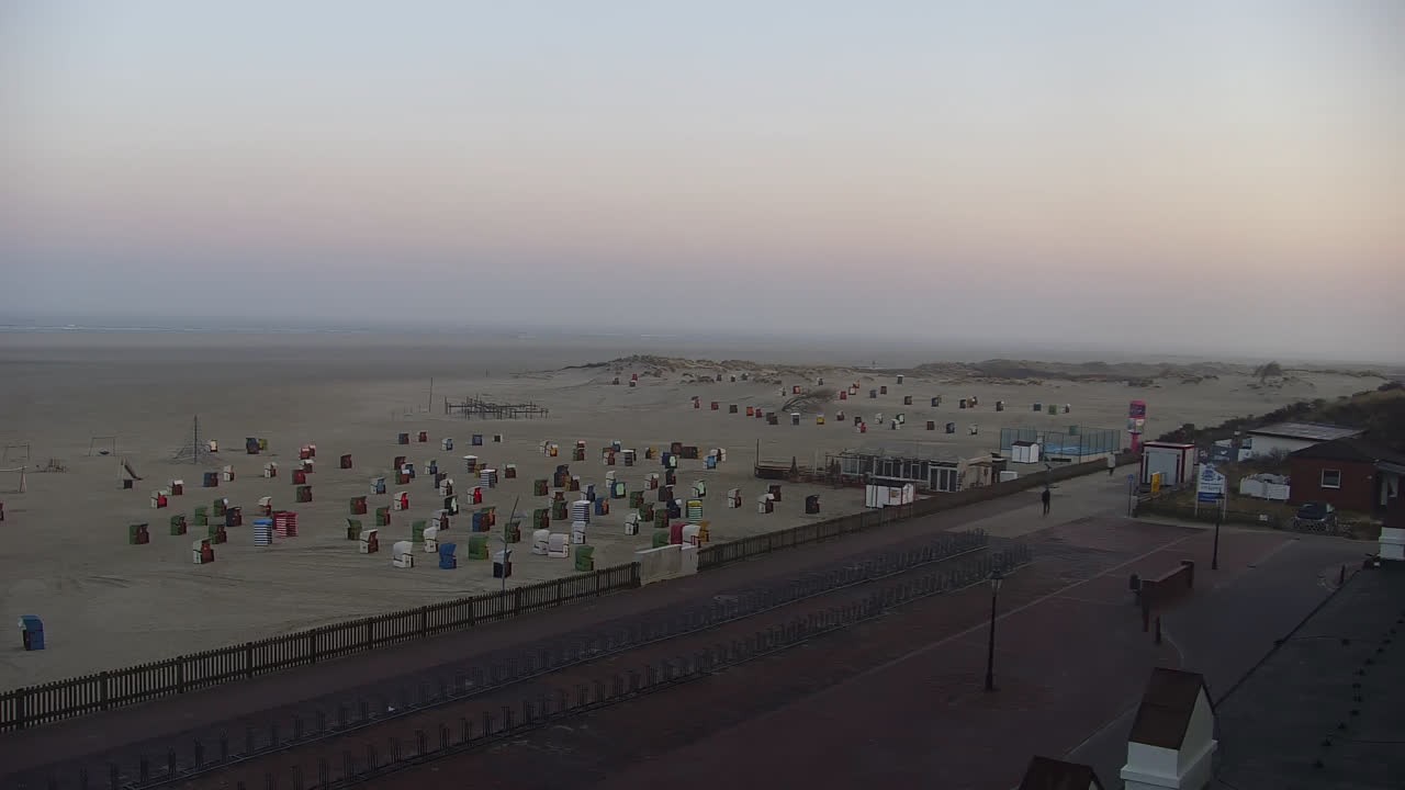 Archived image Webcam Borkum: Guest House Victoria