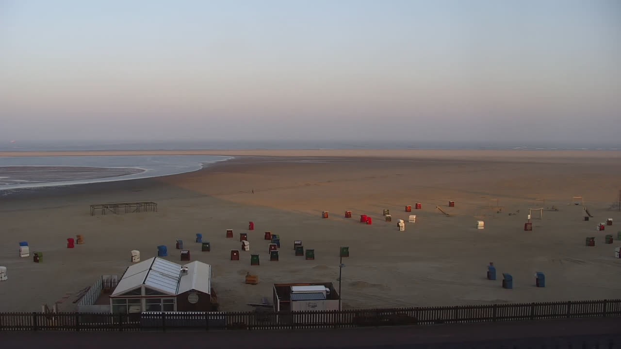 Archived image Webcam Borkum: Guest House Victoria
