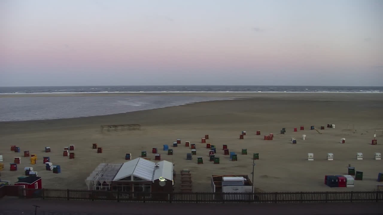 Archiv Foto Webcam Borkum: Gästehaus Victoria