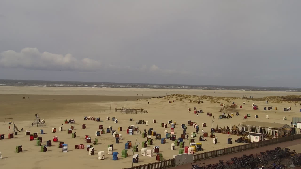 Archiv Foto Webcam Borkum: Gästehaus Victoria