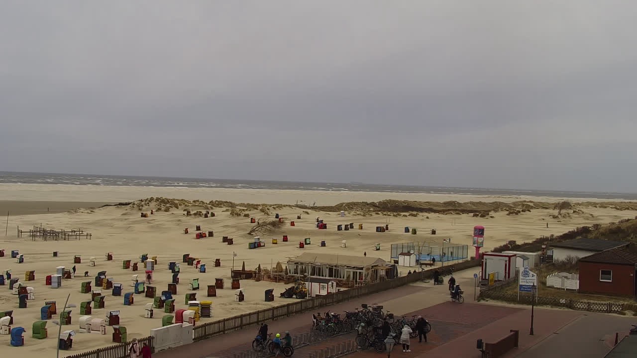 Archiv Foto Webcam Borkum: Gästehaus Victoria