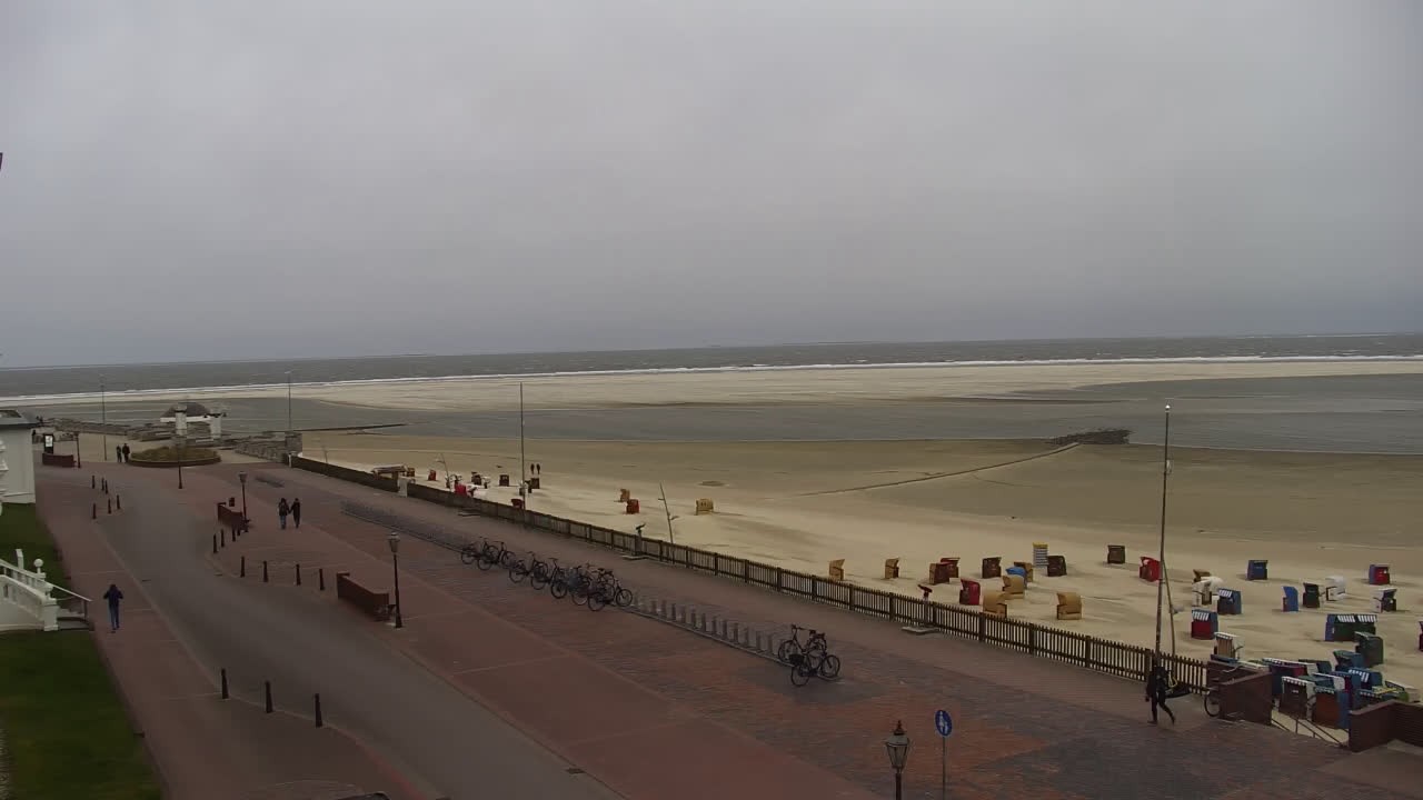 Archiv Foto Webcam Borkum: Gästehaus Victoria