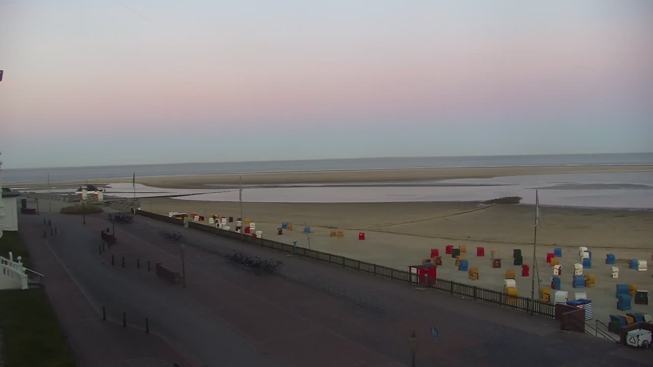 Archiv Foto Webcam Borkum: Gästehaus Victoria