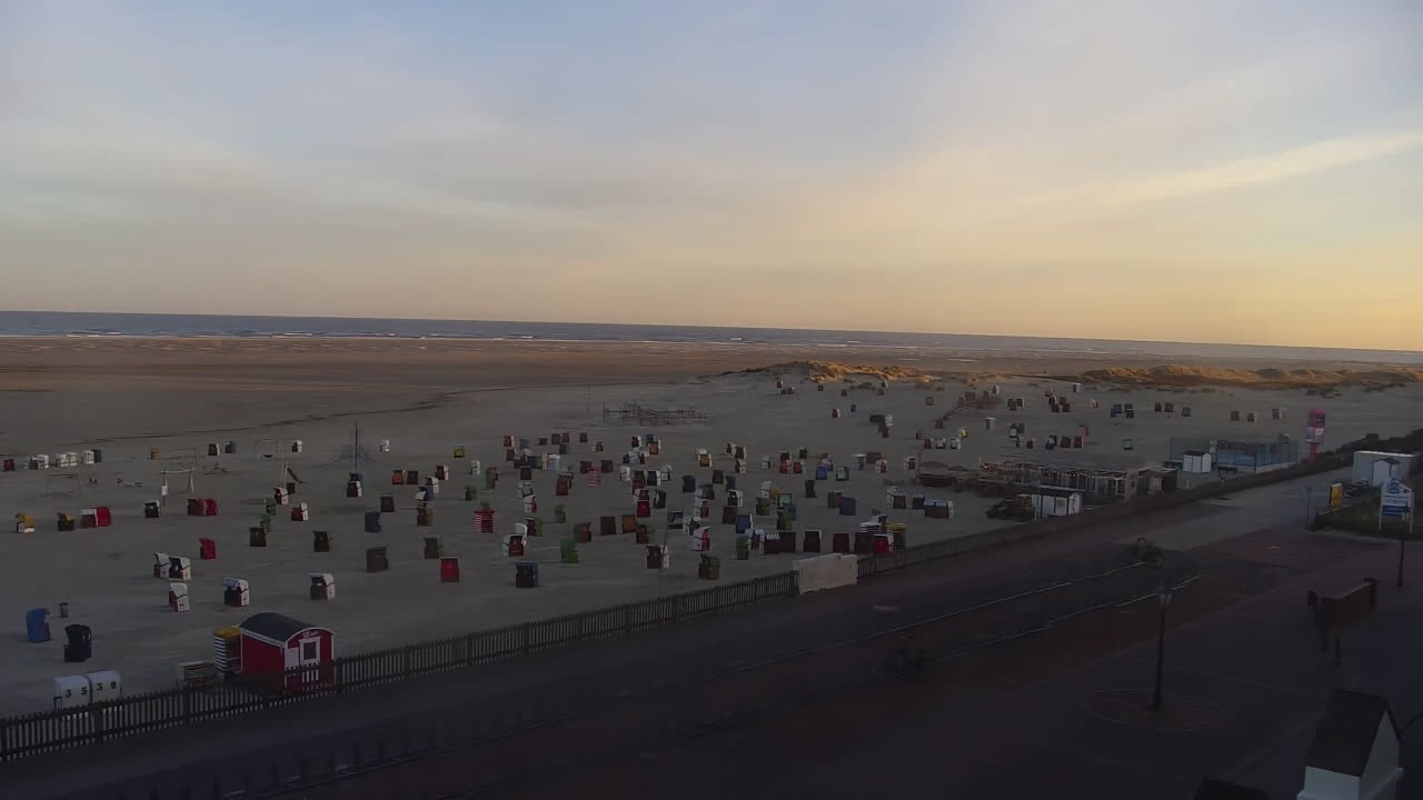 Archiv Foto Webcam Borkum: Gästehaus Victoria
