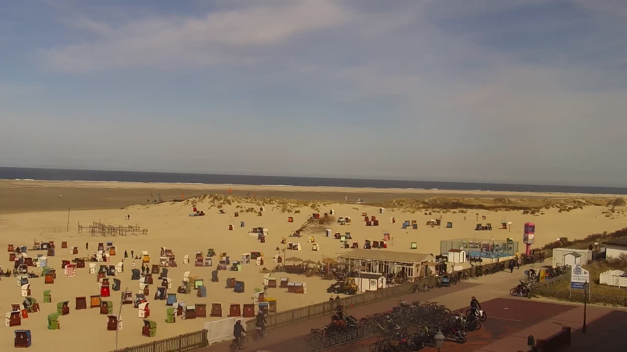 Archiv Foto Webcam Borkum: Gästehaus Victoria