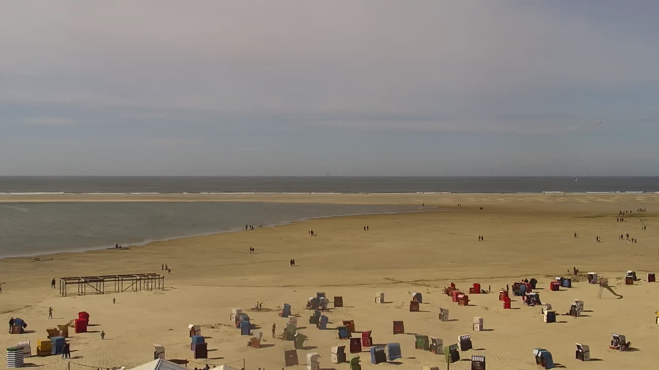 Archiv Foto Webcam Borkum: Gästehaus Victoria