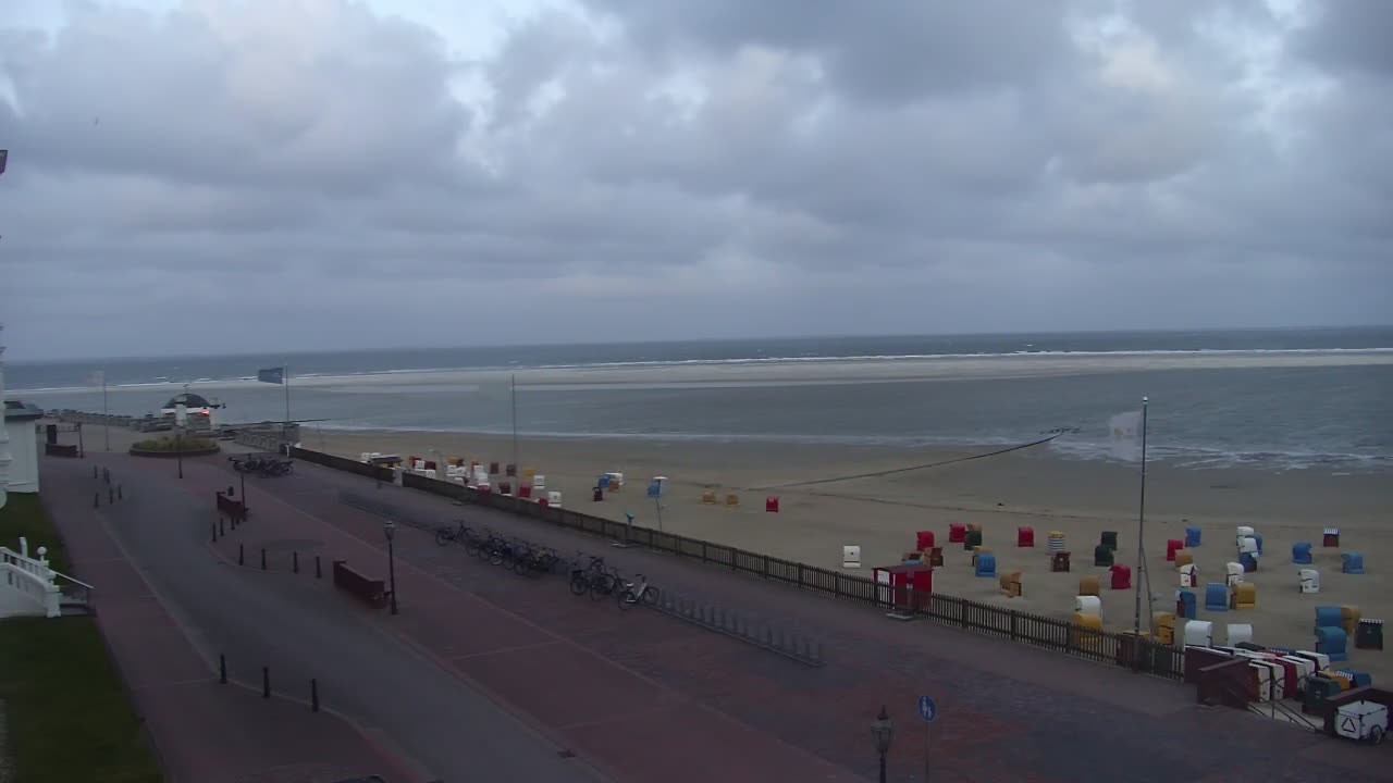 Archiv Foto Webcam Borkum: Gästehaus Victoria