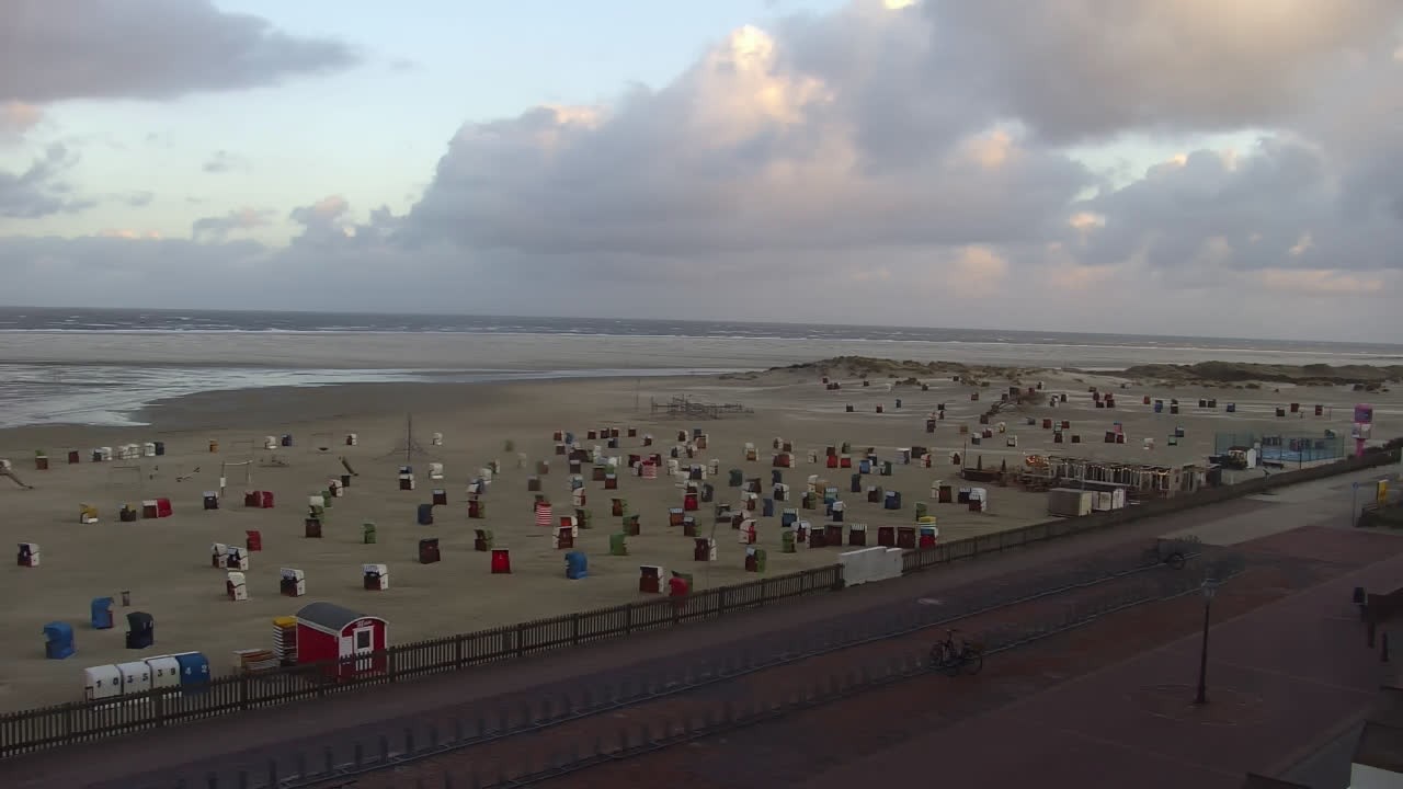 Archiv Foto Webcam Borkum: Gästehaus Victoria