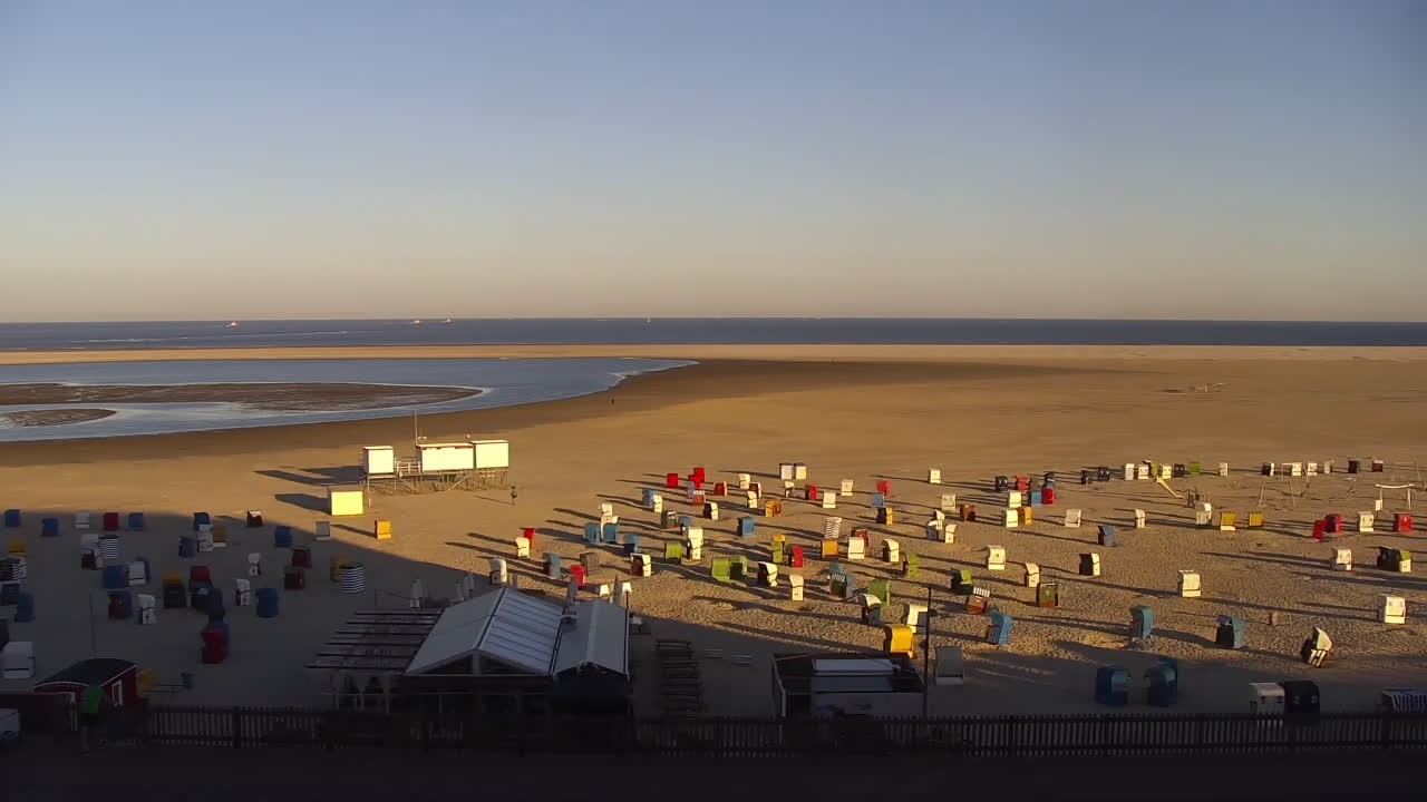 Archiv Foto Webcam Borkum: Gästehaus Victoria